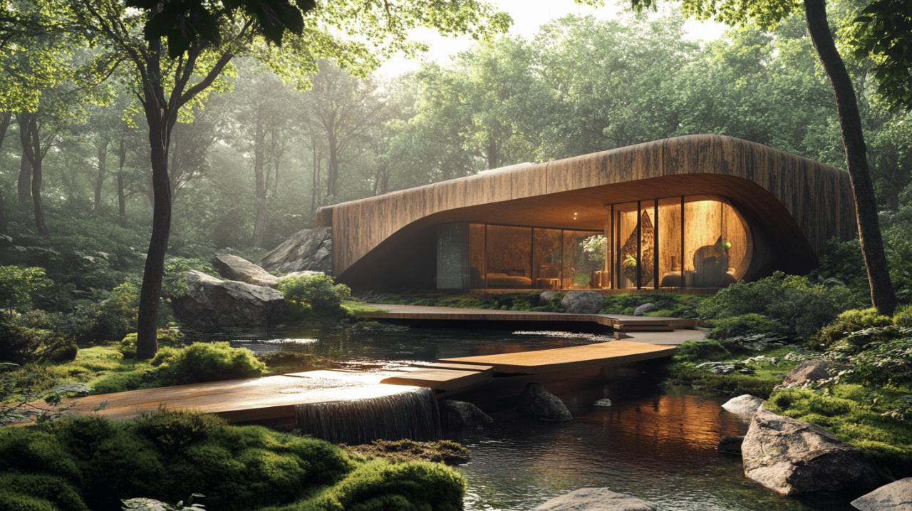 Une maison sans entree : la vie sans limites grace a une conception minimaliste