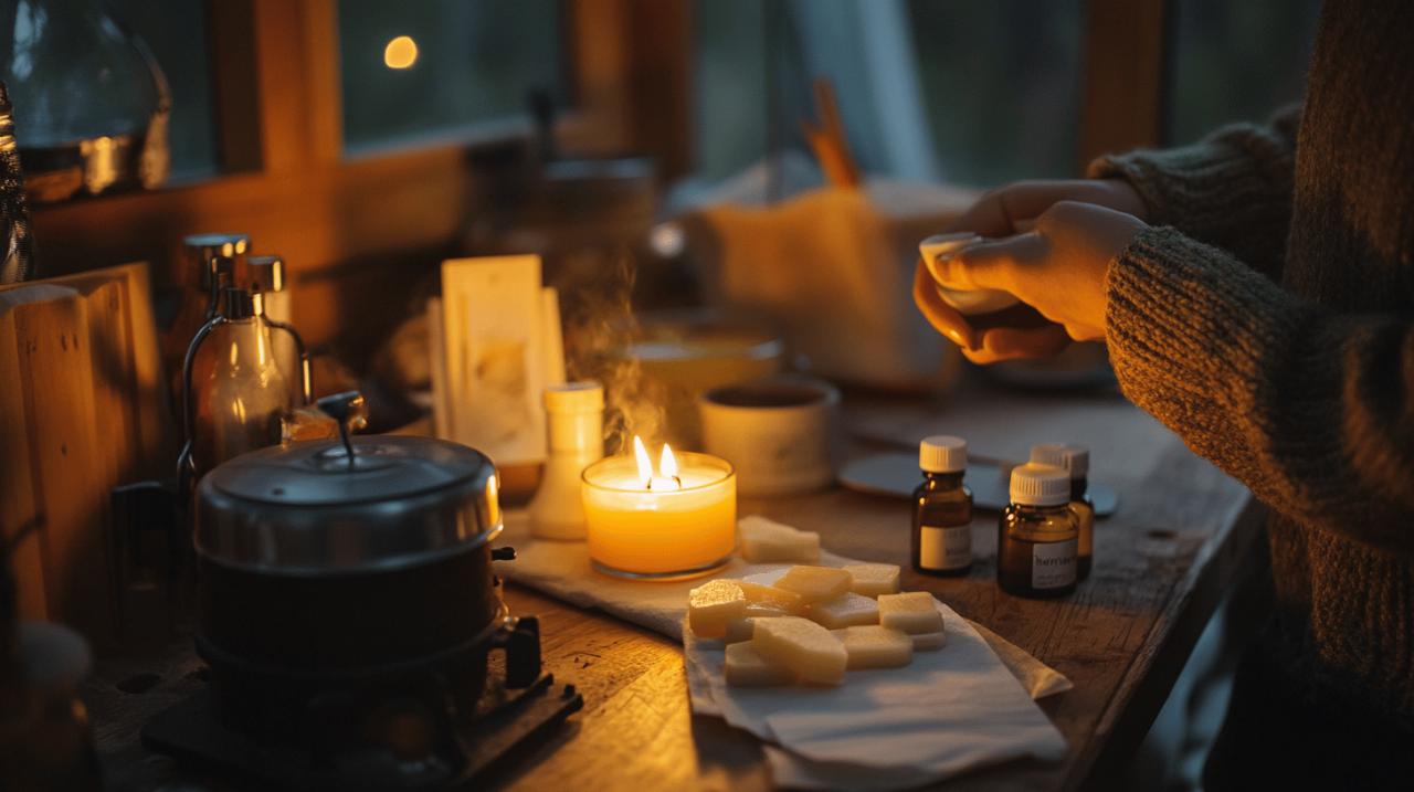Comment fabriquer une bougie antigel : materiel et etapes pour une creation maison